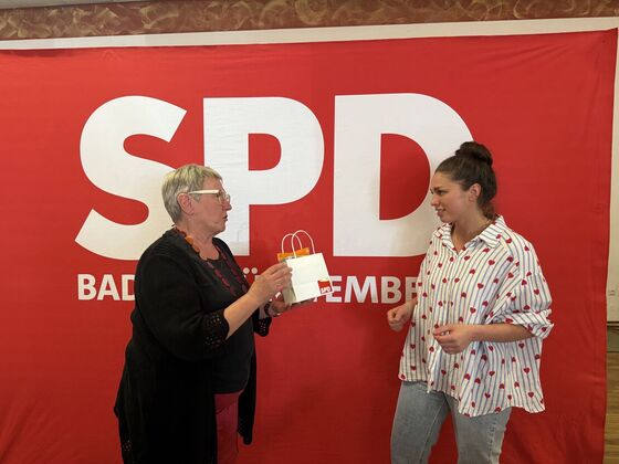 Rosa Hübner ist die SPD-Kandidatin für die Landtagswahl
